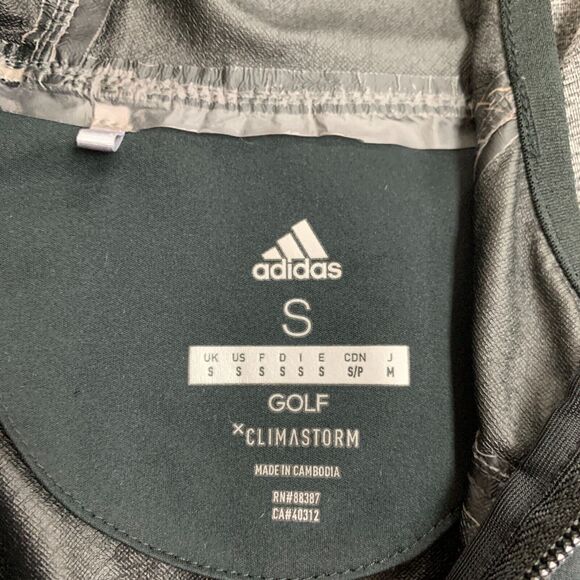 Adidas Golf Jacket S Small Northern Arizona University Full Zip Climastorm NAU - Picture 8 of 13